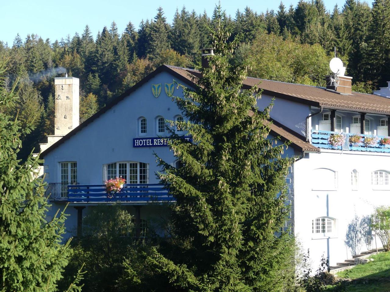 Hotel Aux Truites Bleues Fort-du-Plasne Exterior foto